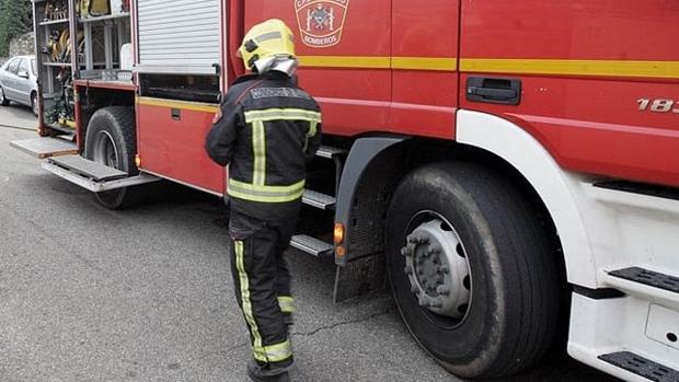 Imagen de archivo de un bombero de Toledo