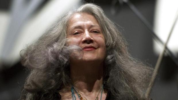 La pianista Martha Argerich
