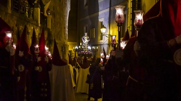 Nuestro Padre Jesús de Medinaceli, en la subida a Alfonso VIII a la Plaza Mayor de Cuenca
