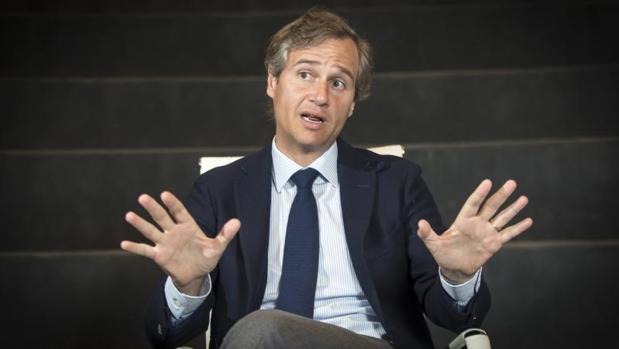 Antonio González Terol, durante la entrevista para ABC