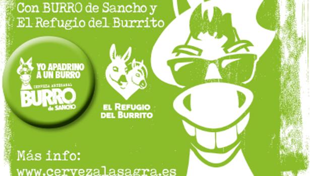El dinero recaudado se destinará a la ONG «El Refugio del Burrito»