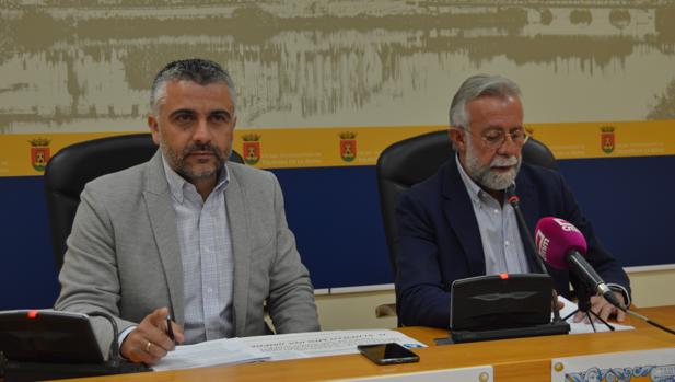 José Luis Muelas y Jaime Ramos durante la presentación del programa