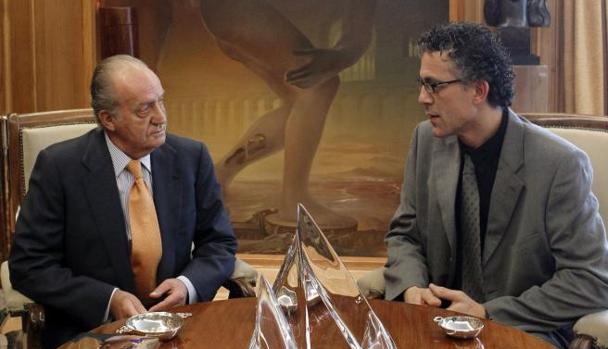 Don Juan Carlos con Errekondo