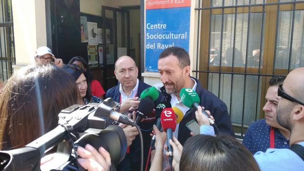 Carlos González, tras votar este domingo 26 de mayo