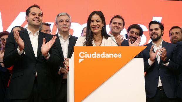 La candidata de Ciudadanos a la Alcaldía de Madrid, Begoña Villacís
