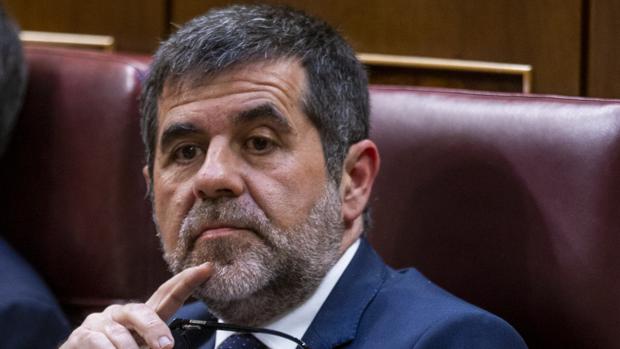 Jordi Sànchez, en la sesión constitutiva del Congreso