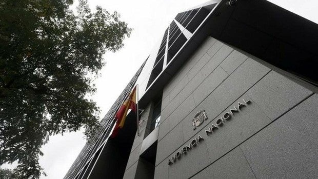 La fachada de la sede de la Audiencia Nacional, en Madrid
