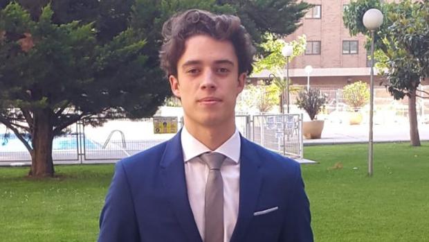 Gonzalo Crespo Roche ha obtenido la mejor nota de la Evau en Aragón