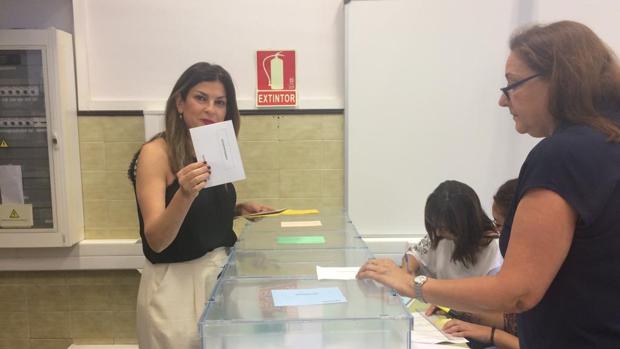 Matilde Zambudio en las elecciones del 26m