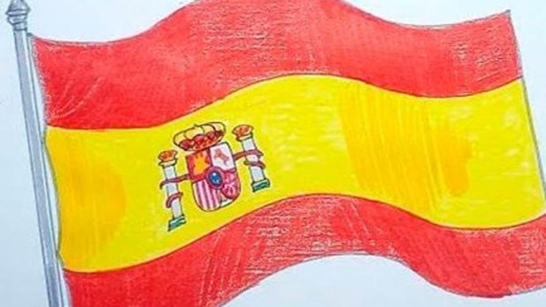 Lanzan Una Campana De Solidaridad Con La Nina Agredida Por Pintar Una Bandera De Espana