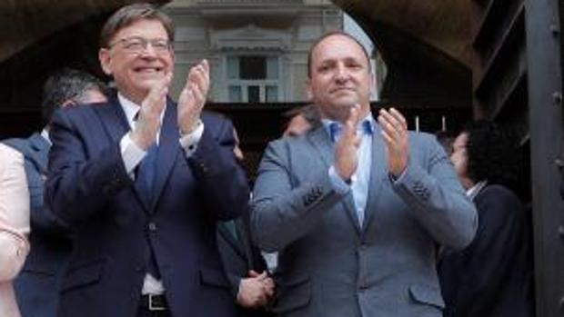 Dalmau, junto a Ximo Puig