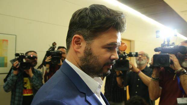 Gabriel Rufián, diputado de ERC