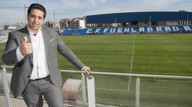 Jonathan Praena, presidente del Fuenlabrada