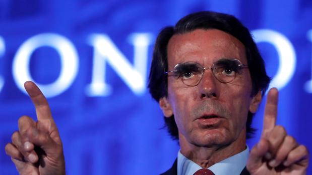 Aznar, el miércoles en Madrid