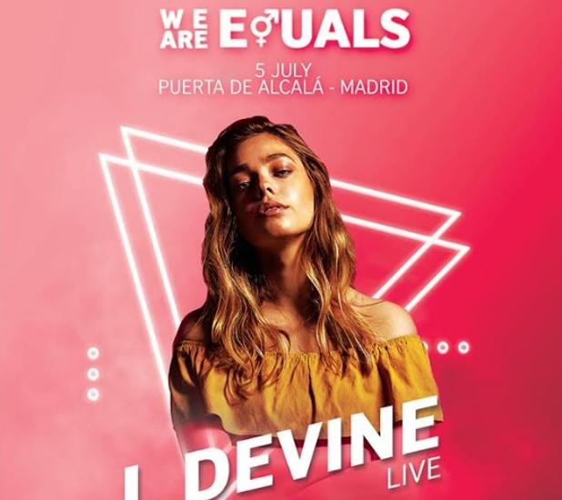 Cartel del festival #WeAreEquals del MADO