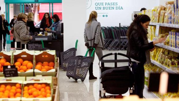Imagen de un supermercado