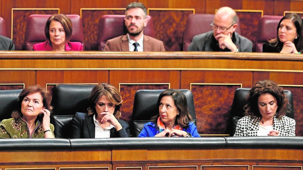 Pleno de sesión de control al Gobierno en el Congreso de los Diputados