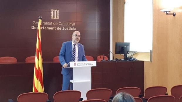 Joan Abad, secretario de Relaciones de la Administración de Justicia de la Generalitat de Cataluña.