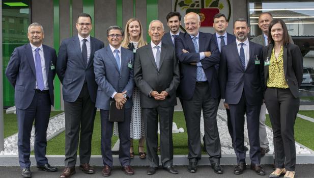 Imagen de la visita tomada este lunes