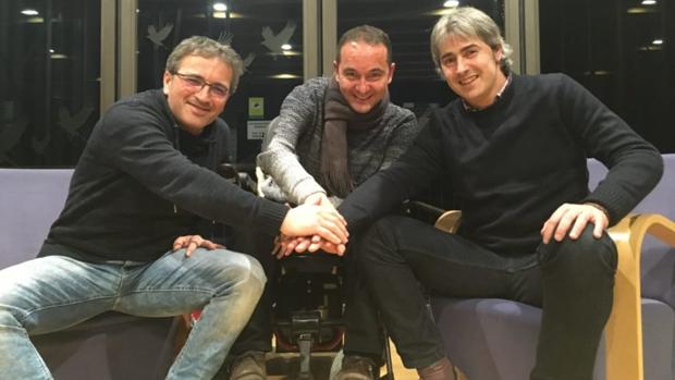Miguel Guede, José Ignacio y Rubén Zulueta serán los protagonistas en el Camino de Santiago