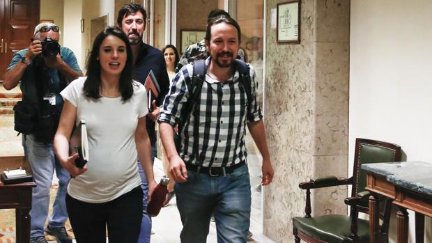 Irene Montero y Pablo Iglesias