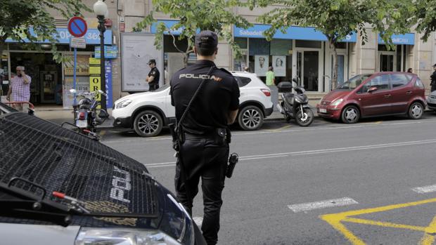 Un agente de la Policía Nacional, en una imagen de archivo
