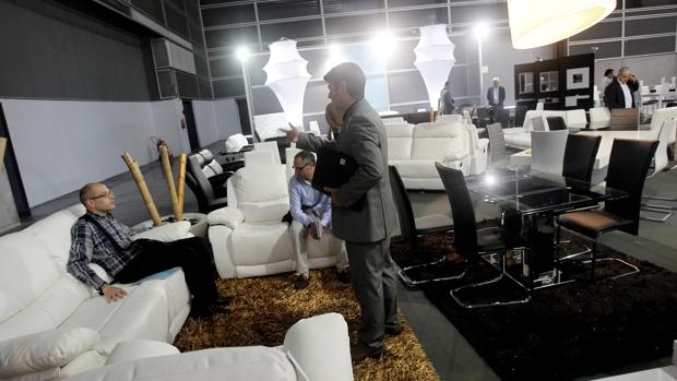 Imagen de archivo de la Feria del mueble de la pasada edición en Valencia