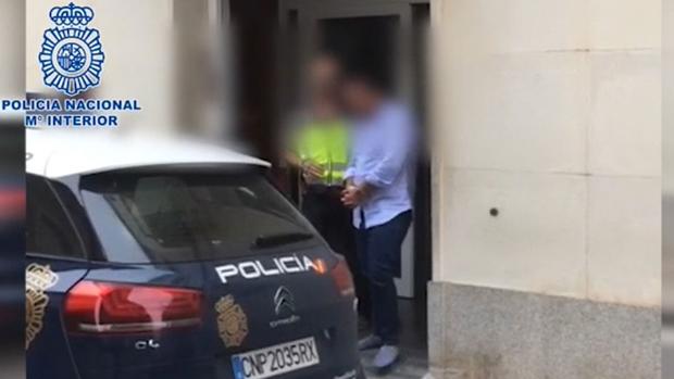 Imagen de la detención del fugitivo holandés.