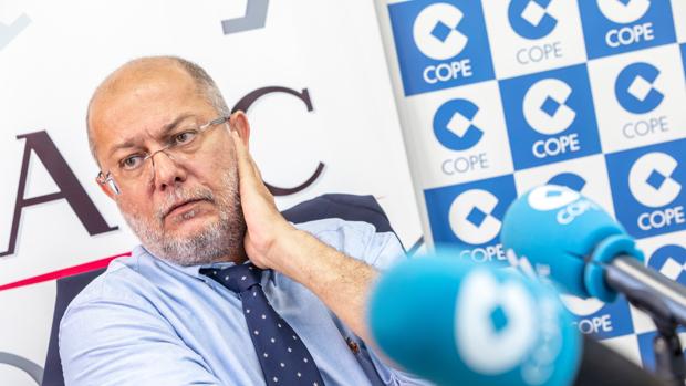 Igea, durante la tertulia Cope-ABC