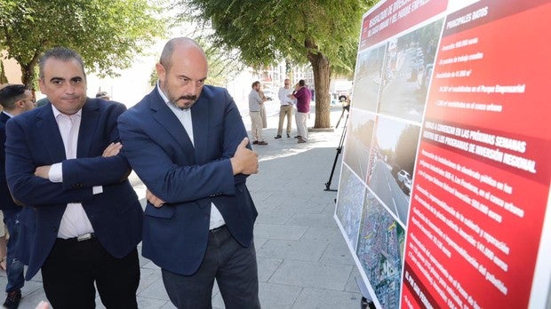 Pedro Rollán, ayer, en un acto en San Fernando de Henares