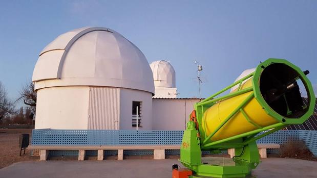 Instalaciones del observatorio astronómico en La Puebla de Almoradiel