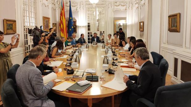Imagen de la Junta de Síndics celebrada este miércoles