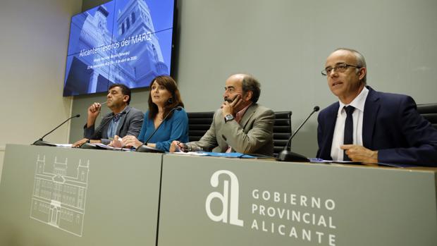Imagen del acto en el que se ha explicado el acuerdo de colaboración