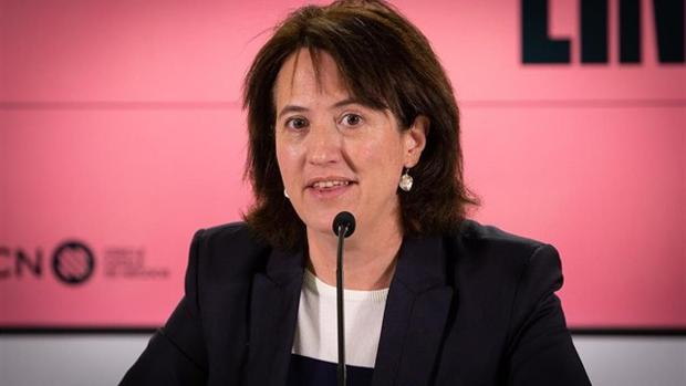 Imagen de la presidenta de la Assemblea Nacional Catalana (ANC), Elisenda Paluzie