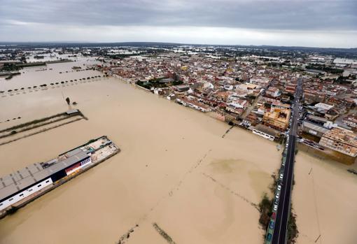 Vista aérea de Dolores