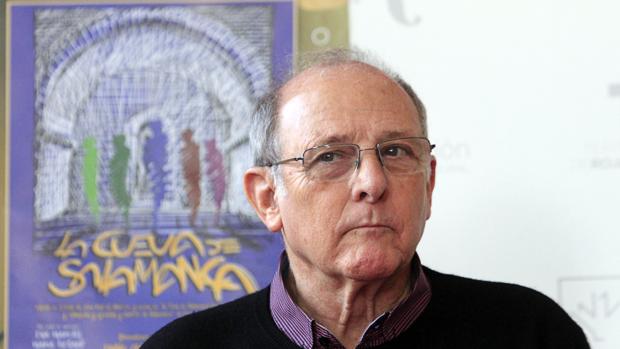 El actor durante la presentación de «La cueva de Salamanca» en Toledo