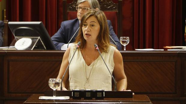 La presidenta del Gobierno de las Islas Baleares, Francina Armengol