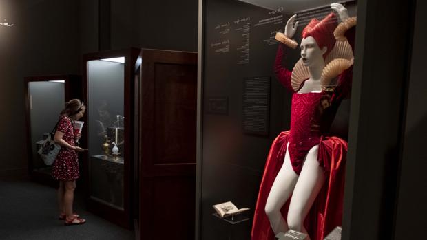 Detalle de uno de los apartados de la exposición