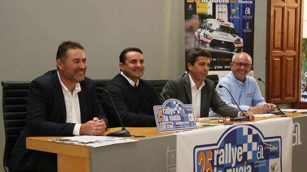 Presentación del Rally La Nucía-Mediterráneo, este miércoles en la Diputación de Alicante