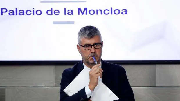 El secretario de Estado de Comunicación, Miguel Ángel Oliver, en La Moncloa