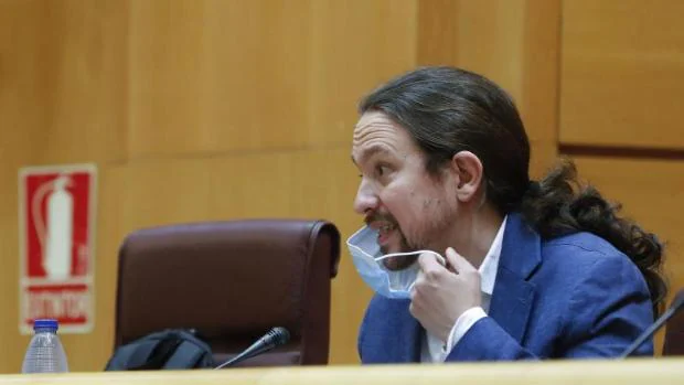 Pablo Iglesias en el Senado