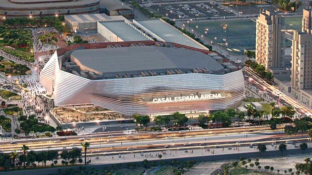 Juan Roig llama «Casal España Arena» al pabellón en el que invertirá 220  millones en Valencia