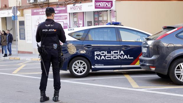 Imagen de archivo de un dispositivo de la Policía Nacional en Alicante