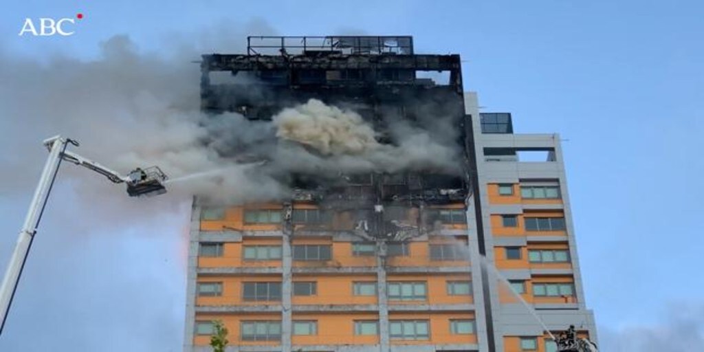 Incendio Madrid: Un gran incendio devora los pisos ...