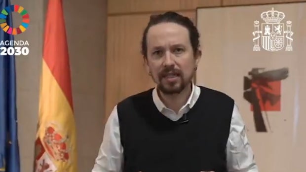 Captura de imagen del vídeo que ha subido el vicepresidente