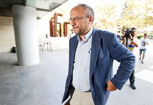 Archive image of Rafael Rubio in the courts of Valencia