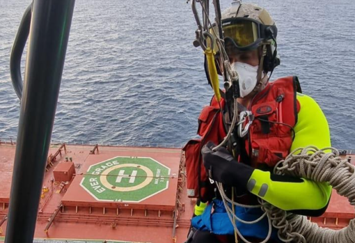 Bass evacuation with the SAR helicopter