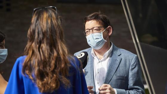 Imagen del presidente de la Generalitat, Ximo Puig