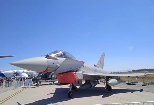 Segundo Eurofighter español presente en la feria ILA 2022 de Berlín
