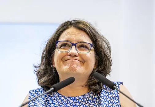 Image of Mónica Oltra taken the day she announced her resignation